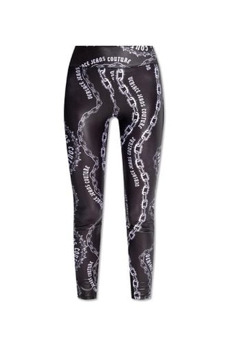 Patterned Leggings By - Versace Jeans Couture - Modalova