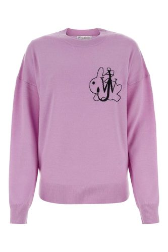 J. W. Anderson Lilac Wool Sweater - J.W. Anderson - Modalova