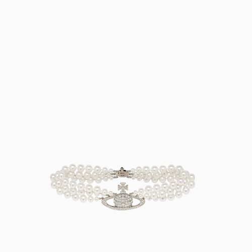 Three Row Pearl Necklace - Vivienne Westwood - Modalova