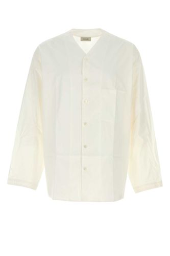 Lemaire White Poplin Shirt - Lemaire - Modalova