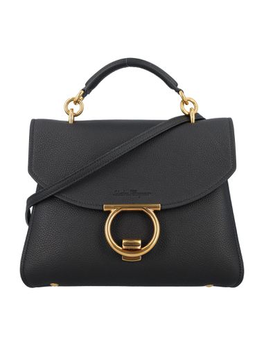 Ferragamo Gancini Top Handle Bag - Ferragamo - Modalova