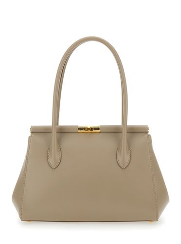 Marlene Medium Handbag With Padlock Detail In Leather Woman - Dolce & Gabbana - Modalova