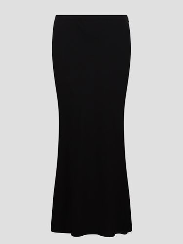 High-waisted Long Skirt In Fluid Satin - Philosophy di Lorenzo Serafini - Modalova