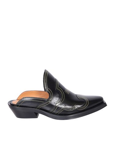 Ganni Western Mules - Ganni - Modalova