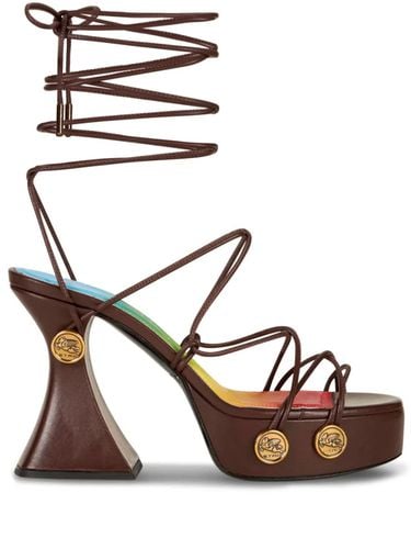 Platform Sandals With Straps And Studs - Etro - Modalova