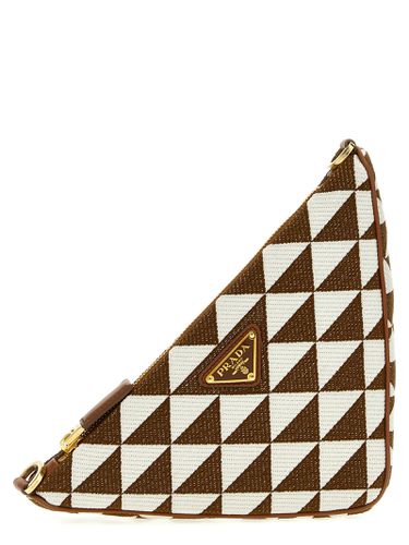 Triangle Symbole Crossbody Bag - Prada - Modalova