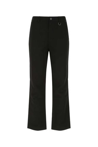 Burberry Black Cotton Blend Pant - Burberry - Modalova