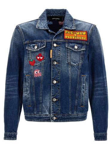 Dsquared2 Pac-man Dan Jean Jacket - Dsquared2 - Modalova