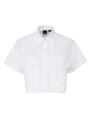 Pinko Cotton Crop Shirt - Pinko - Modalova