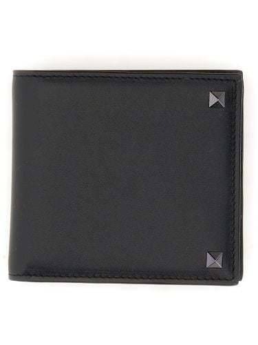 Rockstud Calfskin Wallet - Valentino Garavani - Modalova