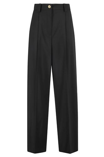 Alysi High-rise Wide-leg Trousers - Alysi - Modalova