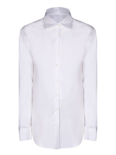 Stretch Poplin Shirt - Blanca Vita - Modalova