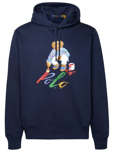 Bear Printed Drawstring Hoodie - Polo Ralph Lauren - Modalova