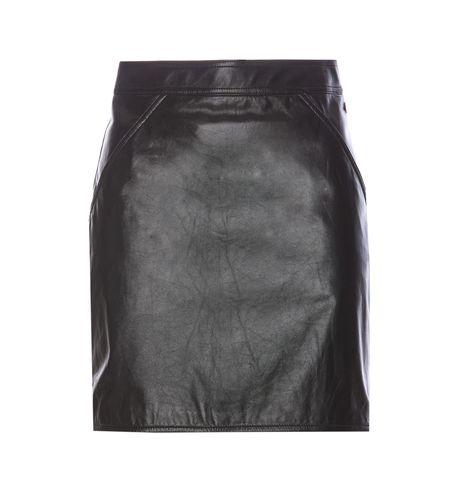 Bally Leather Mini Skirt - Bally - Modalova