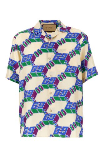 Gucci 3d Gg Print Shirt - Gucci - Modalova