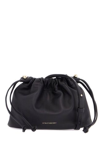 Black Lambskin Bucket Bag With Drawstring - Strathberry - Modalova