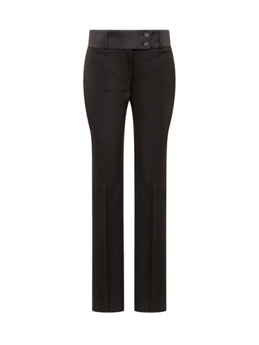 Straight Leg Tailored Trousers - Ferragamo - Modalova