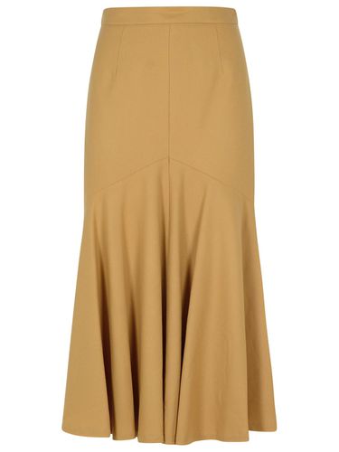 Patou Beige Wool Blend Skirt - Patou - Modalova