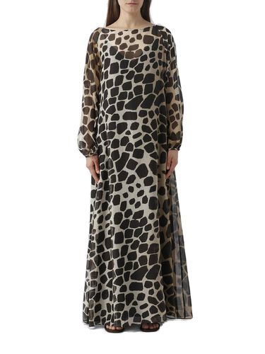 All-over Patterned Long-sleeved Dress - Max Mara Studio - Modalova