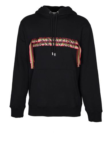 Hoodie Sweatshirt With Embroidered Logo - Lanvin - Modalova