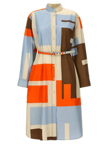 Fendi maxi Ff Puzzle Dress - Fendi - Modalova