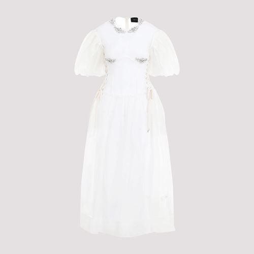 Petal Sleeved Midi Dress - Simone Rocha - Modalova