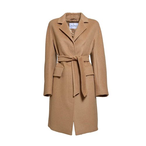 Bingo Belted Long-sleeved Coat - Max Mara - Modalova