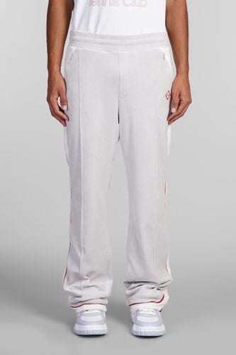 Casablanca Pants In Grey Cotton - Casablanca - Modalova