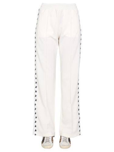 Dorotea Track Pants With Star Bands - Golden Goose - Modalova