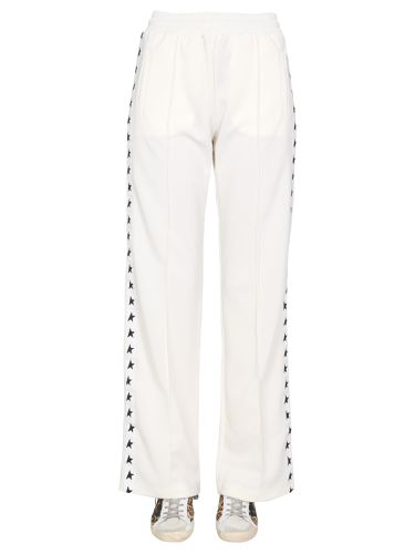 Track Pants With Star Bands - Golden Goose - Modalova