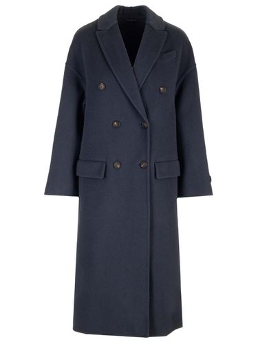 Double-breasted Coat - Brunello Cucinelli - Modalova