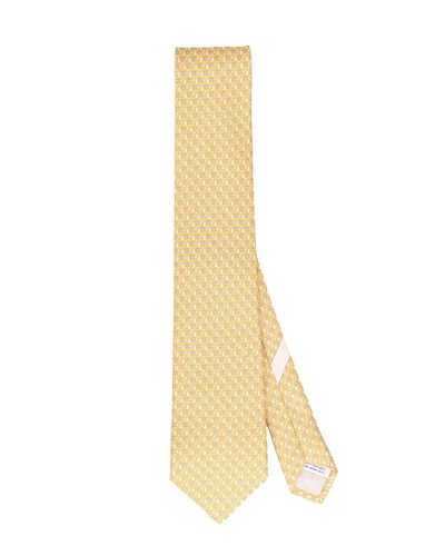 Ferragamo Equestrian Printed Tie - Ferragamo - Modalova