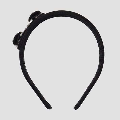 Black Cotton Hair Accessories - Ferragamo - Modalova