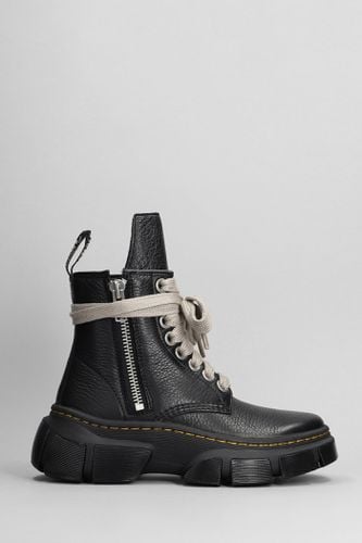Dmxl Jumbo Lace Boot Combat Boots In Leather - Rick Owens x Dr. Martens - Modalova
