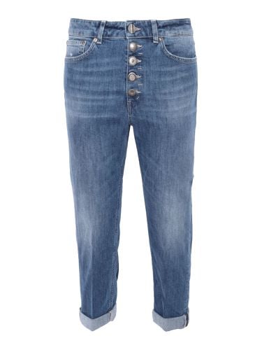 Dondup Blue High-waisted Jeans - Dondup - Modalova