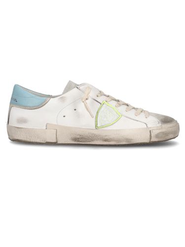 Prsx Sneaker , Grey And Light Blue - Philippe Model - Modalova