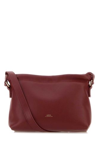 A. P.C. Burgundy Synthetic Leather Ninon Crossbody Bag - A.P.C. - Modalova