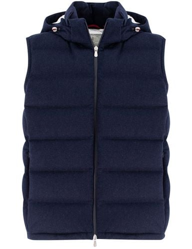 Brunello Cucinelli Padded Wool Vest - Brunello Cucinelli - Modalova