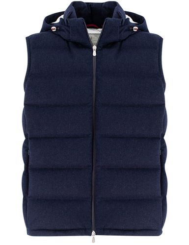 Brunello Cucinelli Padded Wool Vest - Brunello Cucinelli - Modalova