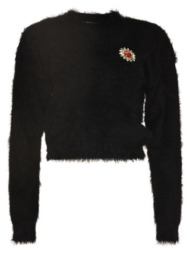 Moschino Fur Coated Sweater - Moschino - Modalova