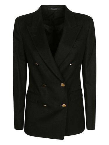 Peak-lapels Double-breasted Blazer - Tagliatore - Modalova