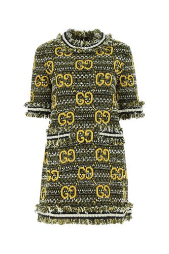 Gucci Tweed Mini Dress - Gucci - Modalova