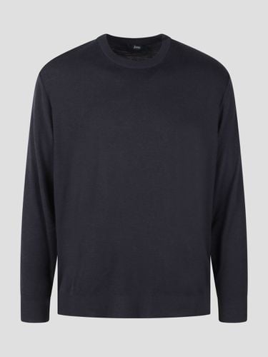 Herno Round Neck Sweater - Herno - Modalova