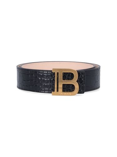 Balmain Logo Belt - Balmain - Modalova