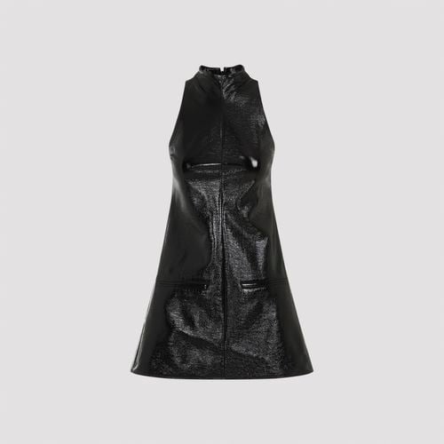 Pockets Vinyl A-line Dress - Courrèges - Modalova