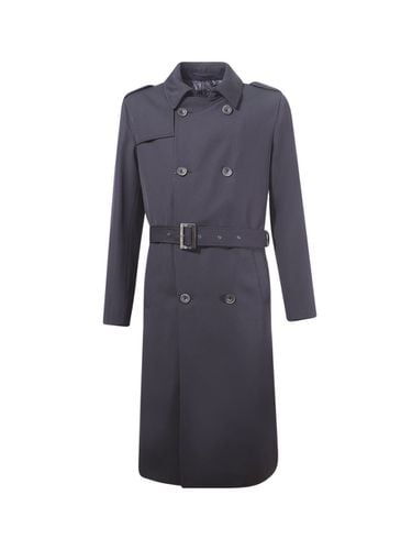 Herno Double-breasted Raincoat - Herno - Modalova