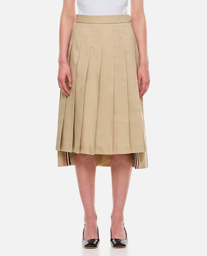 Thom Browne Back Pleated Skirt - Thom Browne - Modalova