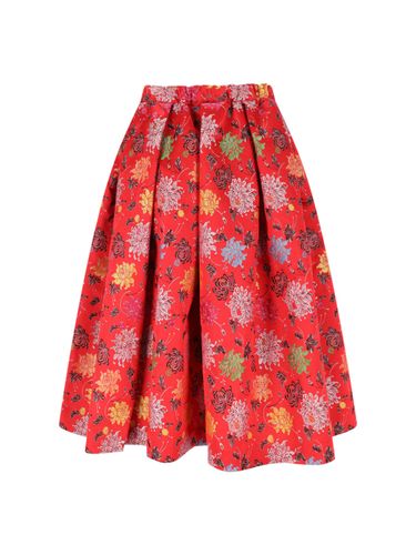 Flared Midi Skirt - Comme des Garçons - Modalova