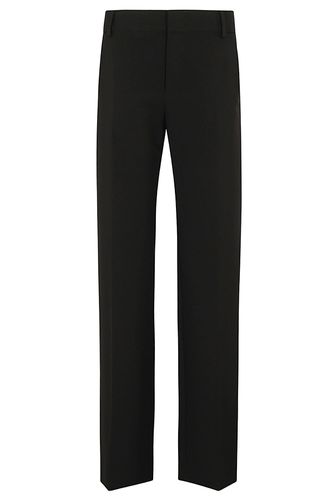 Jeans Pleated Tailored Trousers - M05CH1N0 Jeans - Modalova