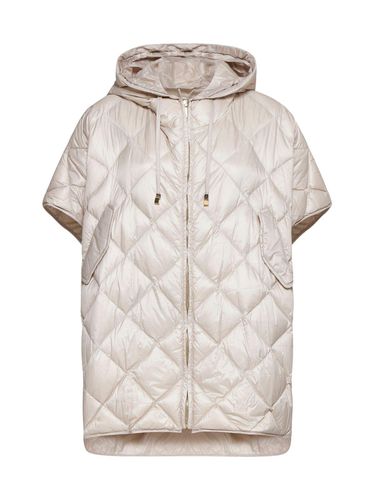 Zip-up Drawstring Short-sleeved Coat - Max Mara The Cube - Modalova